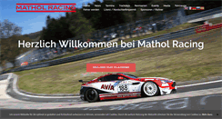 Desktop Screenshot of mathol-racing.de