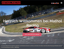 Tablet Screenshot of mathol-racing.de